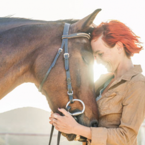 Happy horse en rider Happy horse en rider